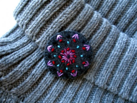 Borba - Norweska do przypięcia borba design