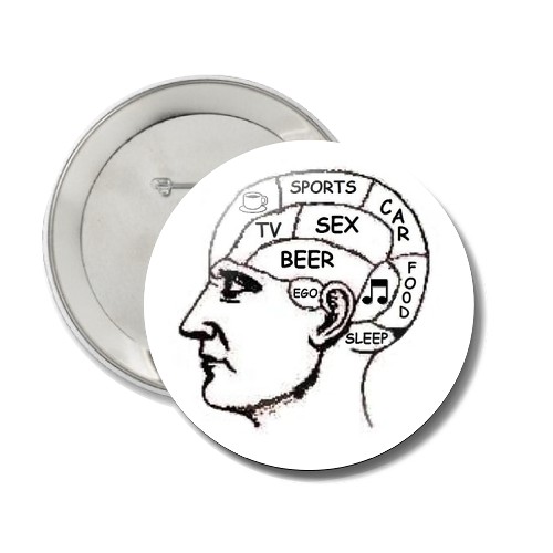 Man&#039;s Brain Modny Design