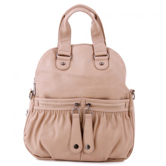 Torebka damska Vera 14 Beige Vera Bags