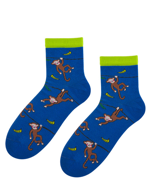 Skarpetki damskie Małpki Popsox