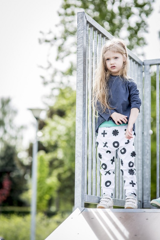HAREM PANTS - ox white Kółko Krzyżyk
