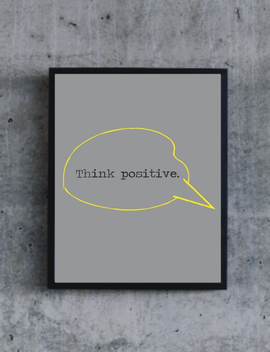 POSTER - Think positive. KOKO by HOKO