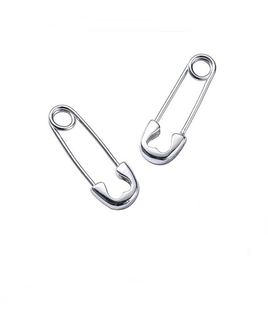 kolczyki srebrne Srebrne agrafki kolczyki