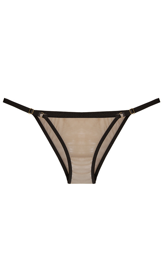majtki damskie Figi Nude Mesh