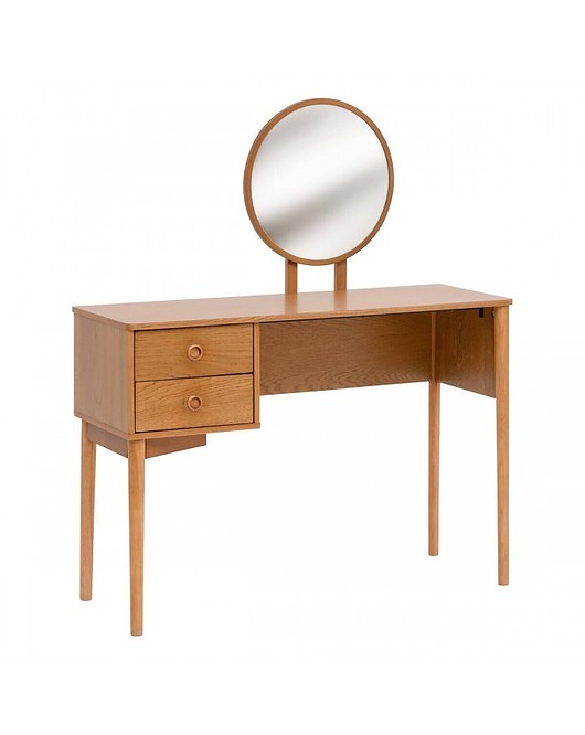 komody Toaletka Drewniana Toaletka z Lustrem Caroline