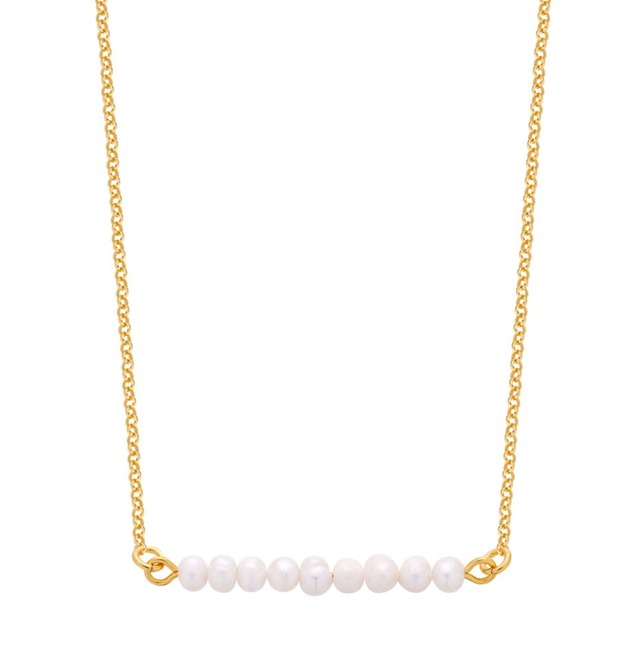 chokery Naszyjnik z perłami naturalnymi