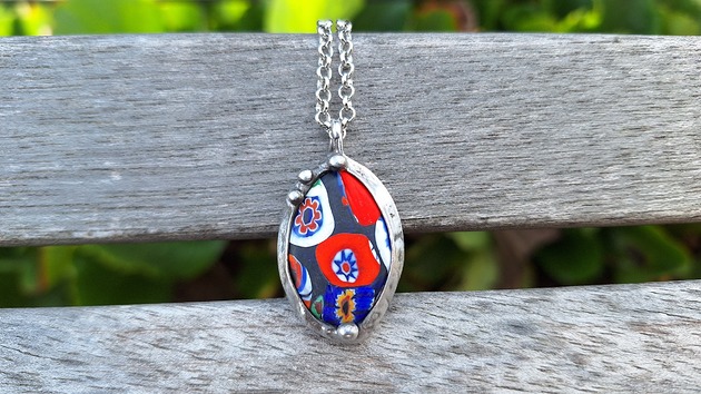 wisiory Millefiori - wisiorek