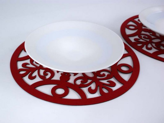 podkładka filcowa pod talerz   set 4sztuk KOKOdesign