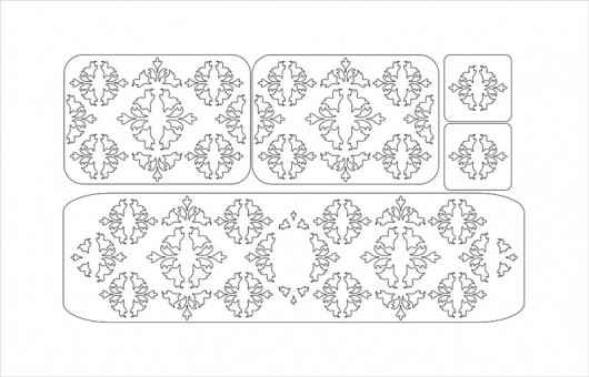 bieżnik+8 podkładek dla klientki nr 12065256 KOKOdesign
