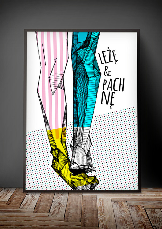 Leżę & pachnę | 50x70 Farsz