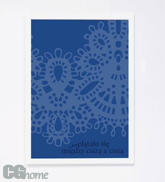 poezja plakat GRAFIKA  Cghome