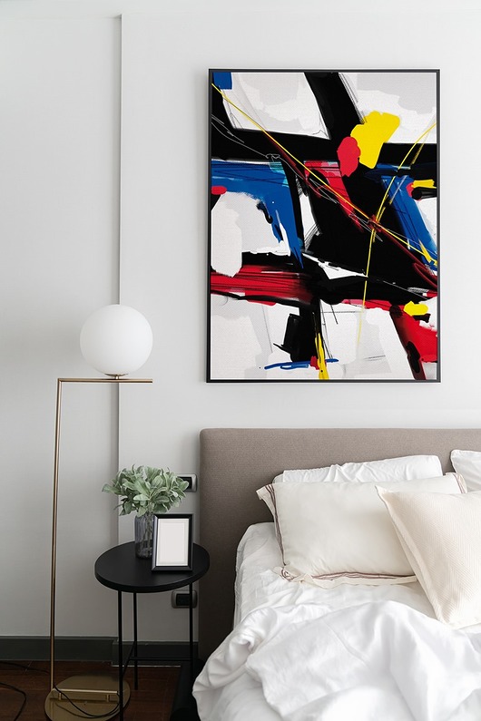 Plakat Abstrakcja  HOG STUDIO