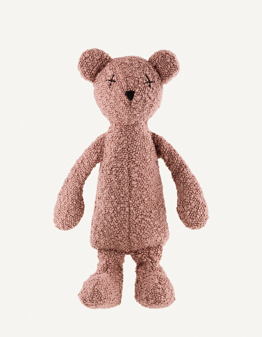 Zabawki dla zwierząt Pluszowa zabawka dla psa miś BERTY pink