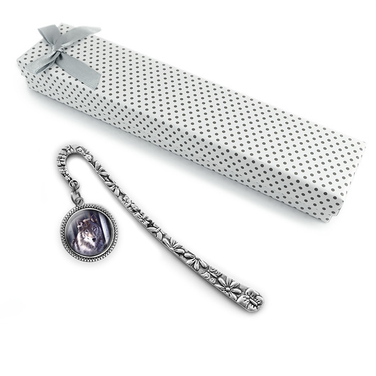 zakładki do książek Zakładka do książki - Szary wilk