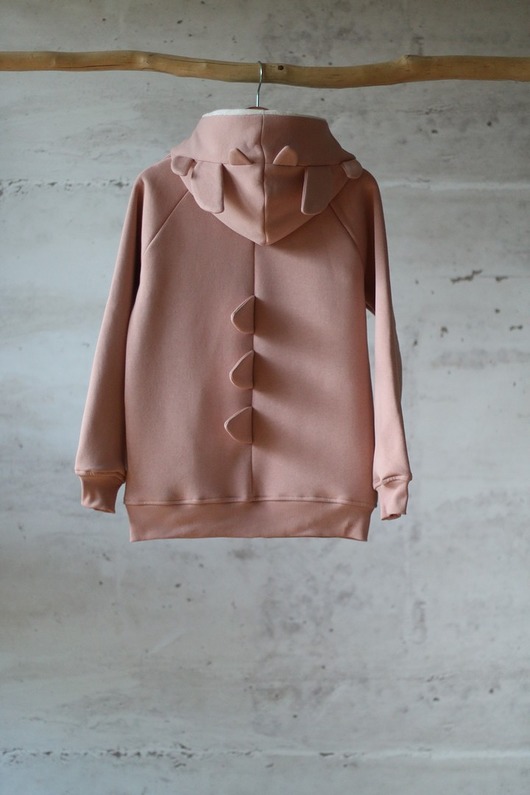 bluzy męskie Bluza Męska Brzoskwiniowy SZCZERBUSZEK
