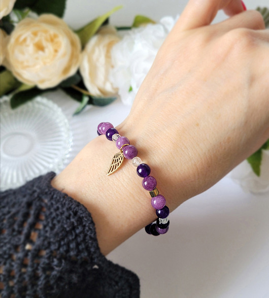 bransoletki z kamieni naturalnych Radość, Spokój i Bogactwo