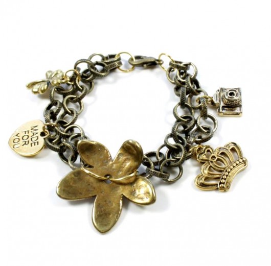 Bransoletka - &quot; Vintage &quot; XXXDiamicArt