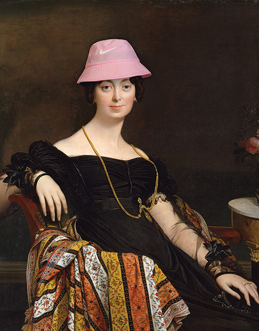 obrazy Pink hat - praca własna