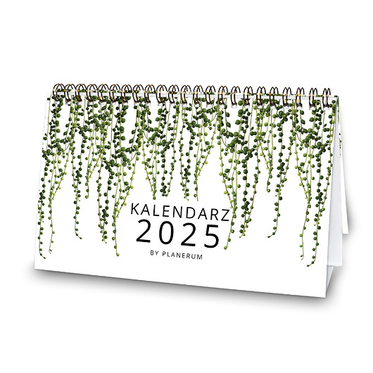 kalendarze i plannery Kalendarz Biurkowy 2025 Botaniczny