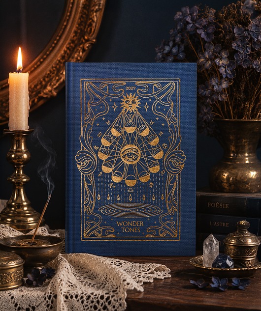 kalendarze i plannery Kalendarz Księżycowy 2027 Midnight Blue - PRZEDSPRZEDAŻ