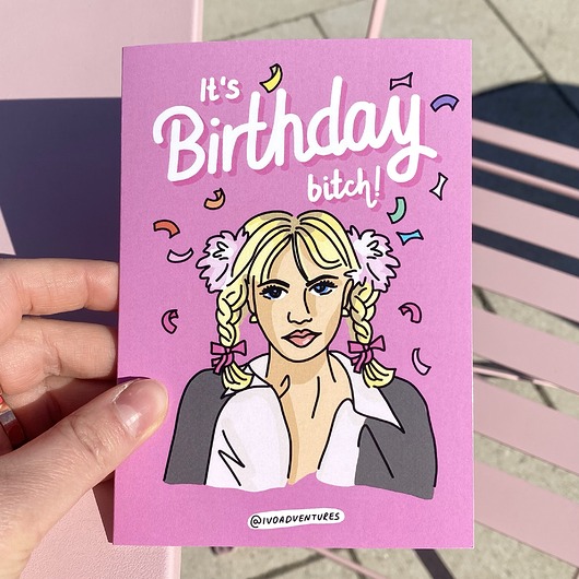 kartki okolicznościowe - wydruki Kartka - It's BIRTHDAY B****