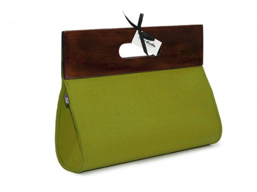 Long felt bag Lime moo studio