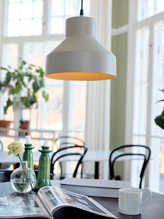 lampy wiszące Lampa wisząca Solo Beige 26 cm