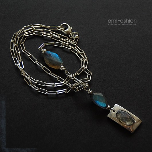Labradoryt w srebrze MAREMI Jewelry