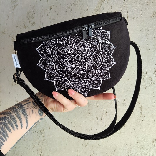 saszetka nerka Nerka półksiężyc mandala