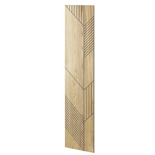 Ozdoby na ścianę Panel frezowany - Helsinki - 60x275 cm