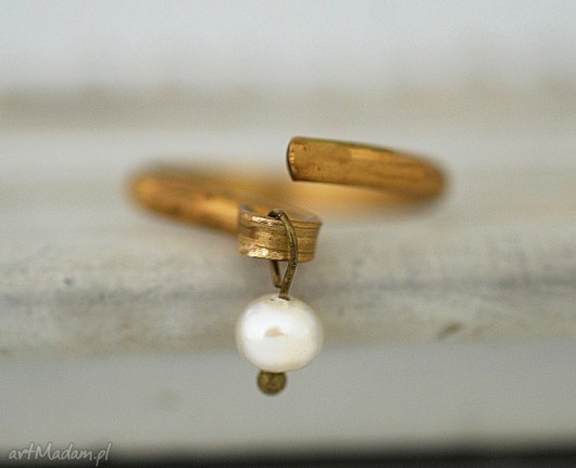 ♥Kim Craftsmen USA♥  vintage pierścionek MadamLili