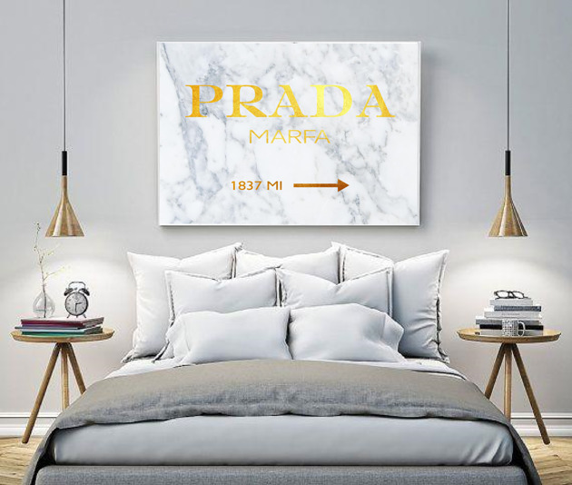 plakaty PLAKAT PRADA MARFA fashion