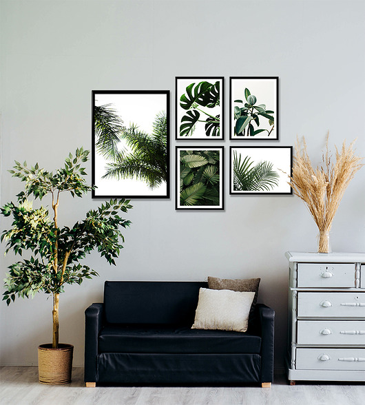 Botaniczny zestaw plakatów Bury Lis