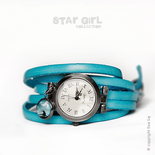 Star Girl, Kiwi (dach)   - bransoletka zegarek Ewa Saj Fotografie