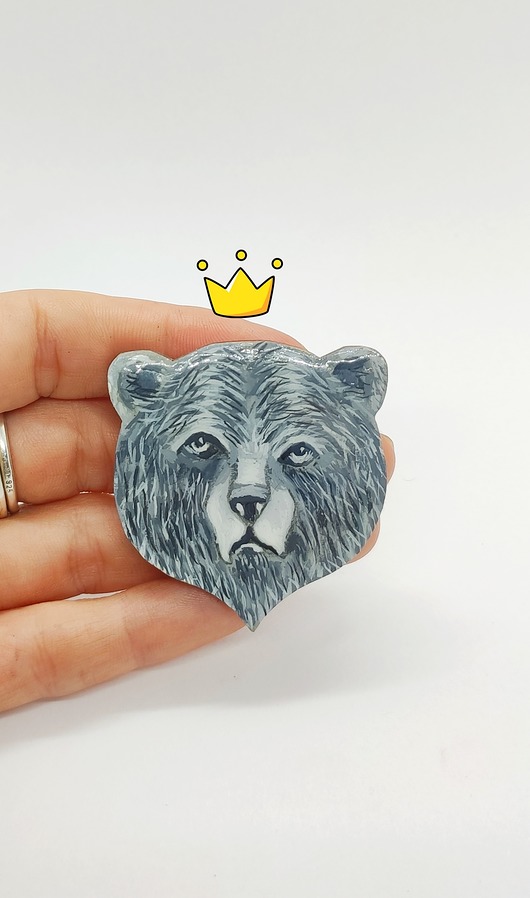 broszki Broszka NIEDźWIEDź  ZbYszEk