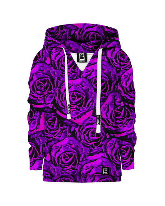 bluzy dla dziewczynki Bluza Purple Roses