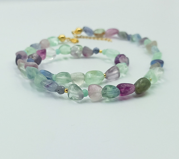 chokery Choker & Bransoletka Fluoryt