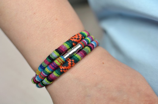 bransoletka boho MAGNETOOS AZTEQEZ stal Beezoo