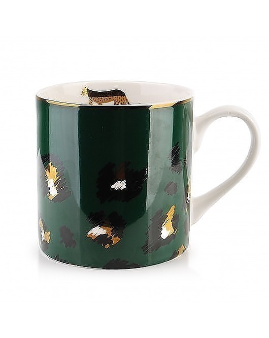 Kubek Porcelanowy Africa Gepard Zielony MIA home