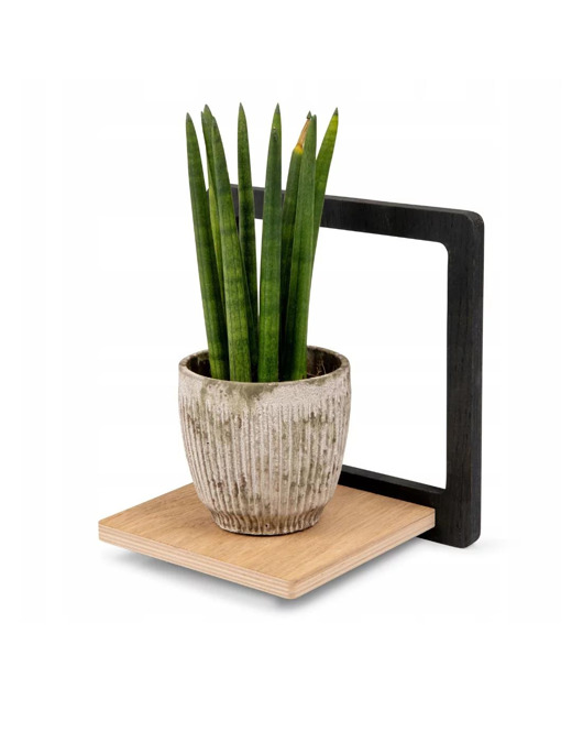 kwietniki Kwietnik ścienny wiszący drewniany