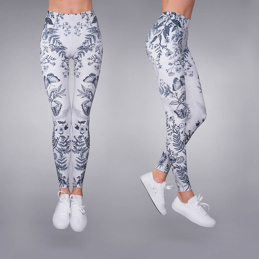 legginsy Legginsy BOTANIC wysoki stan