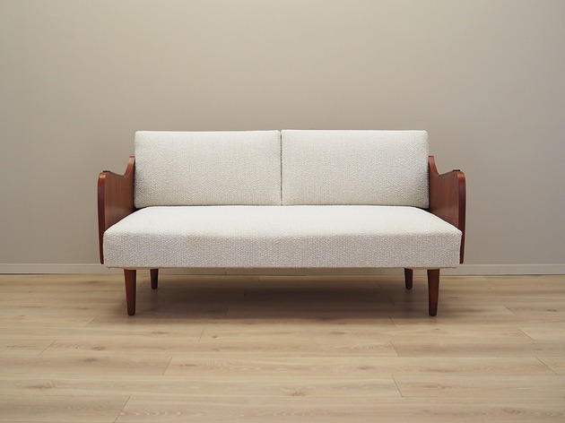 sofy i szezlongi Sofa beżowa, duński design, lata 70, produkcja: Dania