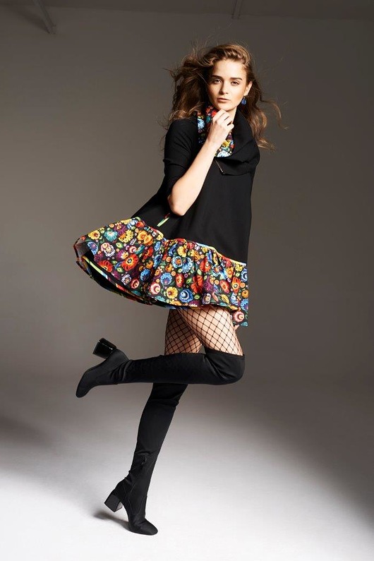 sukienki mini damskie Sukienka Trapez