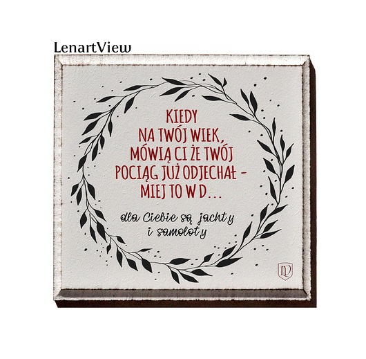 Tabliczka z napisem LV Home