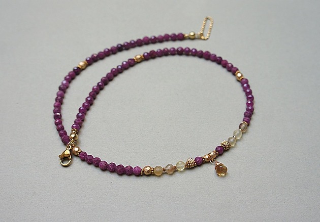 chokery Rubiny vol. 10 /choker/ - naszyjnik
