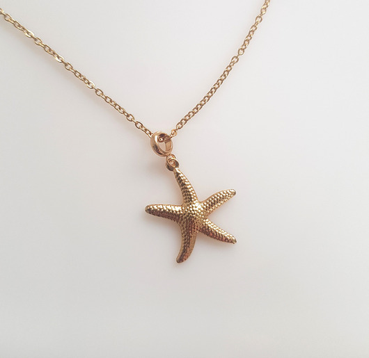 wisiory Naszyjnik z rozgwiazdą Starfish