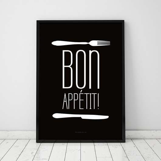 Plakat: Bon Appetit! COLORMINT