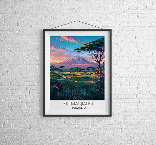 plakaty Plakat - Kilimanjaro