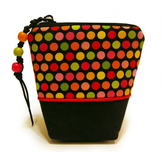  portfelik / etui - multicolor - groszki MOONAXA