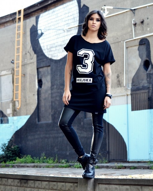 Tunika oversize 3MIEJSKA ZAKLAD ze 3MIASTO